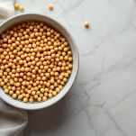 Ceci secchi ammollati e cotti