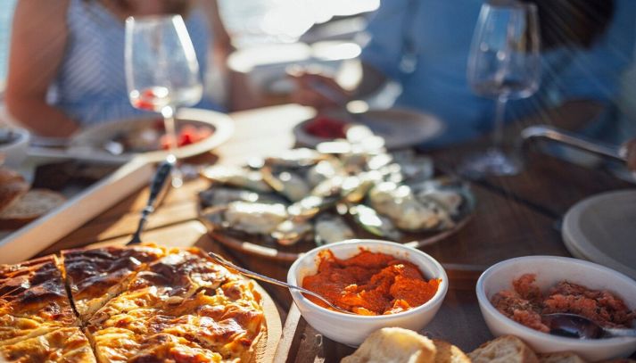Delizioso pranzo estivo