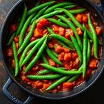 Fagiolini nella salsa