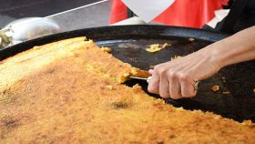 Farinata di ceci, street food genovese