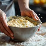 Impasto lavorato in ciotola