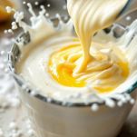 Succo e latticini aggiunti