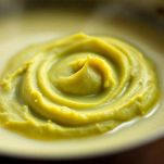 Preparazione della crema al pistacchio