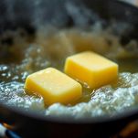 Tegame con burro e panna