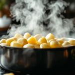 Patate e verdure in pentola