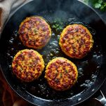 Hamburger in padella