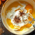 Involtini impanati su piatto