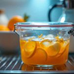 Contenitore coperto a riposo