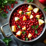 Aggiungete le mele a pezzi