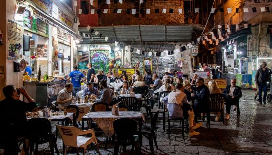 Il mercato della Vucciria a Palermo