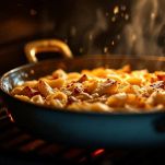 Pasta al forno con crosticina croccante