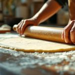 Impasto steso pronto per forno