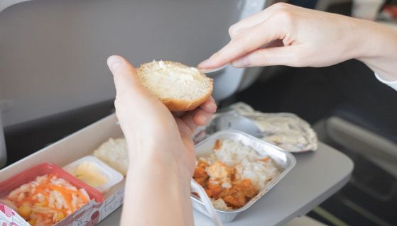 Pasto in aereo
