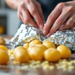 Patate sigillate nel cartoccio