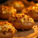 Patate ripiene dorate