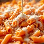 Penne con salsa rosata