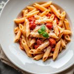 Penne cremose al pomodoro