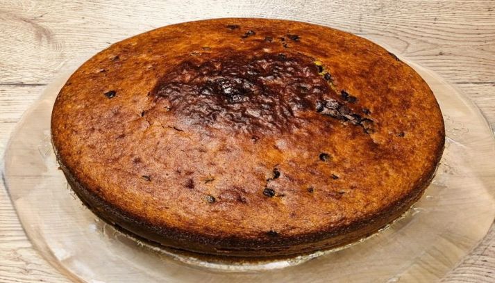 Torta cachi e cioccolato