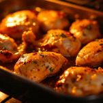 Disponete su teglia calda