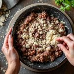 Pangrattato incorporato all’impasto