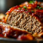 Polpettone coperto con alluminio