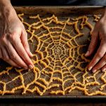 Ragnatele dorate su piastra