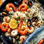 Frutti di mare in cottura