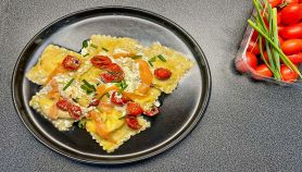 Ravioli al salmone