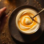 Salsa lucida nella ciotola