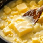 Burro e panna in padella