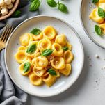 Tortellini serviti