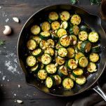 Zucchine rosolate in padella