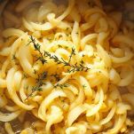 Cipolla rosolata nel burro