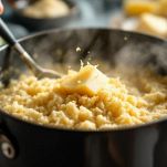 Risotto morbido fumante