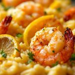 Risotto con gamberi