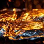 Salmone caldo appena aperto