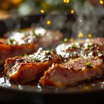 Carne rosolata su entrambi i lati