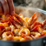 Crostacei nella salsa rossa