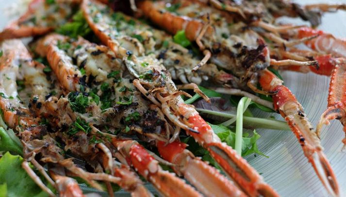 Scampi al forno