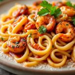 Pasta mescolata in padella