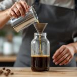 Bottiglia agitata energicamente