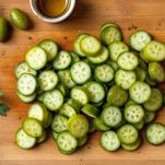 Cetriolini affettati