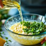 Limone vino olio aglio e prezzemolo