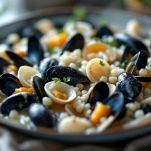 Cozze e vongole sgusciate