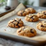 Biscotti sulla teglia