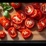 Preparazione dei pomodori