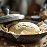 Ciotola coperta con canovaccio