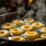 Tarallucci a galla nella pentola