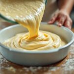 Impasto nella teglia