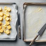 Preparazione della carta forno